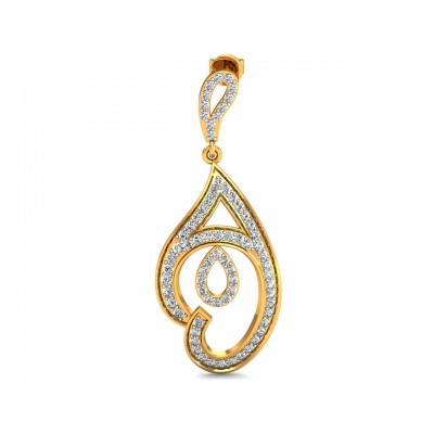 Tamira Long Diamond Earrings
